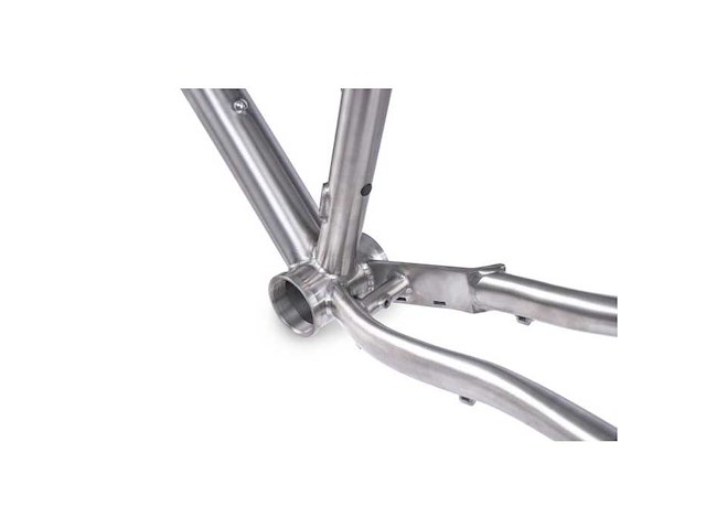 Bombtrack beyond ti frame fork kit titanium/black l - 52 frameset - afbeelding 7 van  9
