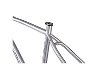 Bombtrack beyond ti frame fork kit titanium/black l - 52 frameset - afbeelding 8 van  9