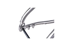 Bombtrack beyond ti frame fork kit titanium/black l - 52 frameset - afbeelding 9 van  9