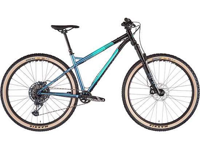 Bombtrack cale glossy dark teal/cyan - maat m mountainbike - afbeelding 3 van  8