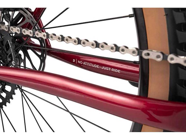 Bombtrack cale gx eagle metallic bordeauxrood - maat m mountainbike - afbeelding 3 van  8