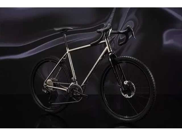 Bombtrack hook ext ti - titanium titanium zwart - maat xl gravelfiets - afbeelding 7 van  15