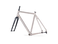 Bombtrack hook ext ti frame fork kit titanium/black m- 53 frameset - afbeelding 2 van  10