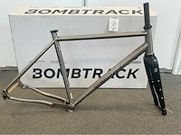 Bombtrack hook ext ti frame fork kit titanium/black m- 53 frameset - afbeelding 3 van  10