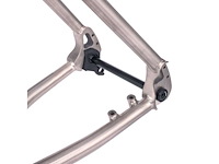 Bombtrack hook ext ti frame fork kit titanium/black m- 53 frameset - afbeelding 6 van  10
