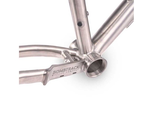 Bombtrack hook ext ti frame fork kit titanium/black m- 53 frameset - afbeelding 7 van  10