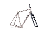 Bombtrack hook ext ti frame fork kit titanium/black m- 53 frameset - afbeelding 9 van  10