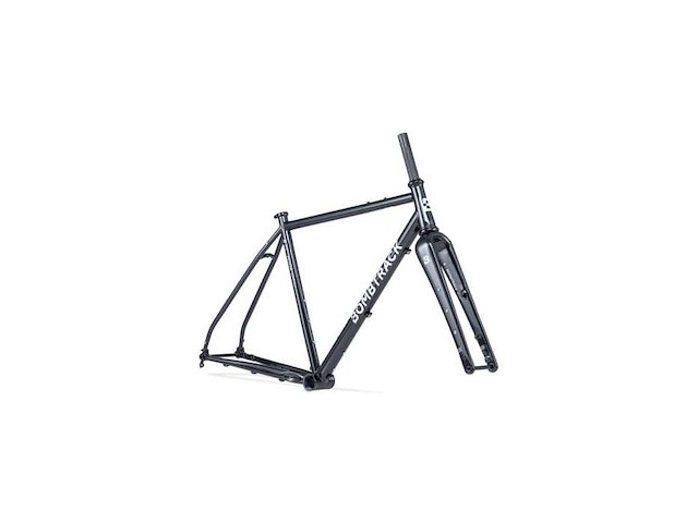 Bombtrack hook frame fork kit metallic black m - 52 frameset - afbeelding 3 van  9