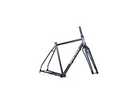 Bombtrack hook frame fork kit metallic black m - 52 frameset - afbeelding 3 van  9