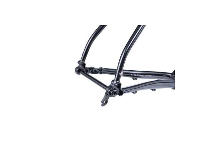 Bombtrack hook frame fork kit metallic black m - 52 frameset - afbeelding 8 van  9
