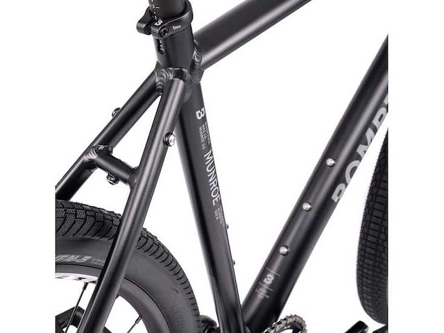 Bombtrack munroe sg matt black maat s 49 cm gravelfiets - afbeelding 9 van  11