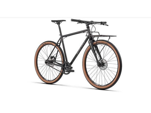 Bombtrack outlaw urban matt black maat s 50 cm singlespeed fiets - afbeelding 1 van  8