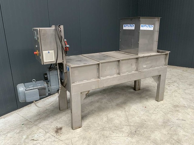 Bomiltech conische ontwaterings schroefpers - afbeelding 1 van  7