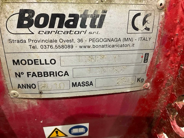 Bonatti - 2010 - lsn 2000 - sneeuwschuiver - afbeelding 5 van  10