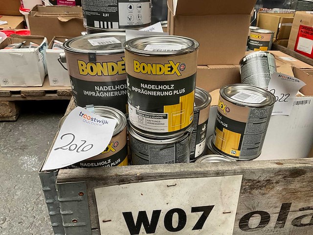 Bondex nadelholz imprägnierung plus - 0,75l impregneer verf (10x) - afbeelding 1 van  4