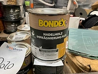 Bondex nadelholz imprägnierung plus - 0,75l impregneer verf (10x)