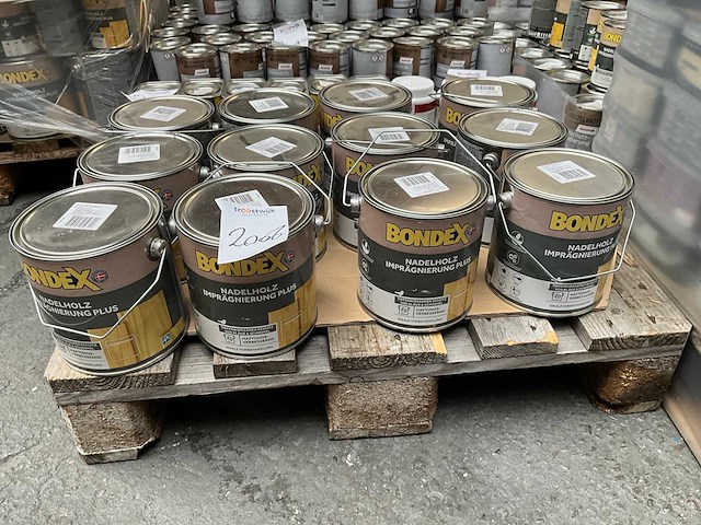 Bondex nadelholz imprägnierung plus - 2,5l impregneer verf (12x) - afbeelding 1 van  6