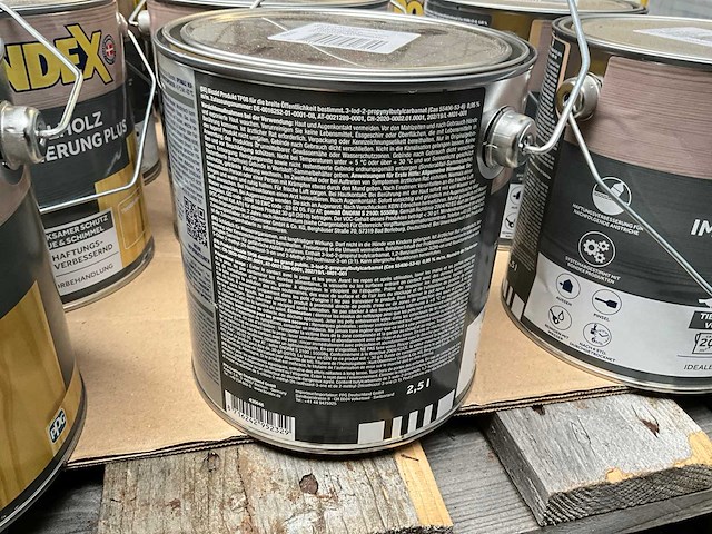 Bondex nadelholz imprägnierung plus - 2,5l impregneer verf (12x) - afbeelding 5 van  6