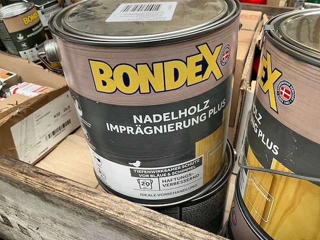 Bondex nadelholz imprägnierung plus - 2,5l impregneer verf (16x) - afbeelding 1 van  8