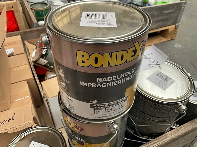 Bondex nadelholz imprägnierung plus - 2,5l impregneer verf (16x) - afbeelding 2 van  8