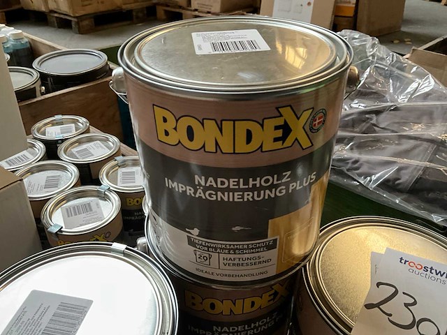 Bondex nadelholz imprägnierung plus impregneer verf (23x) - afbeelding 2 van  5