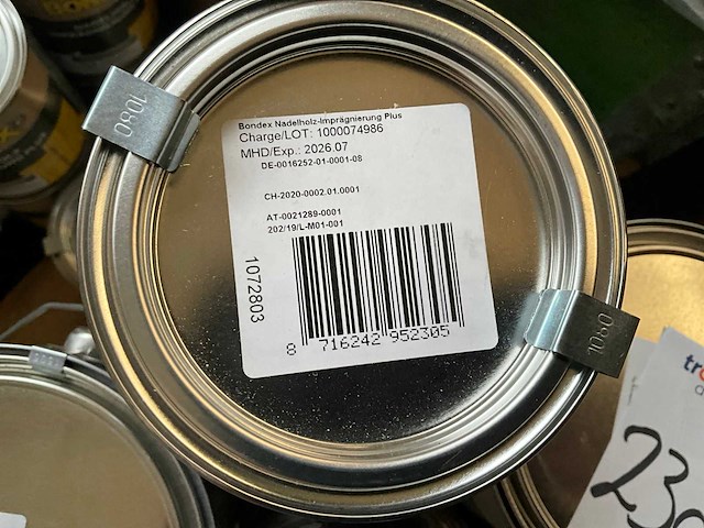 Bondex nadelholz imprägnierung plus impregneer verf (23x) - afbeelding 5 van  5