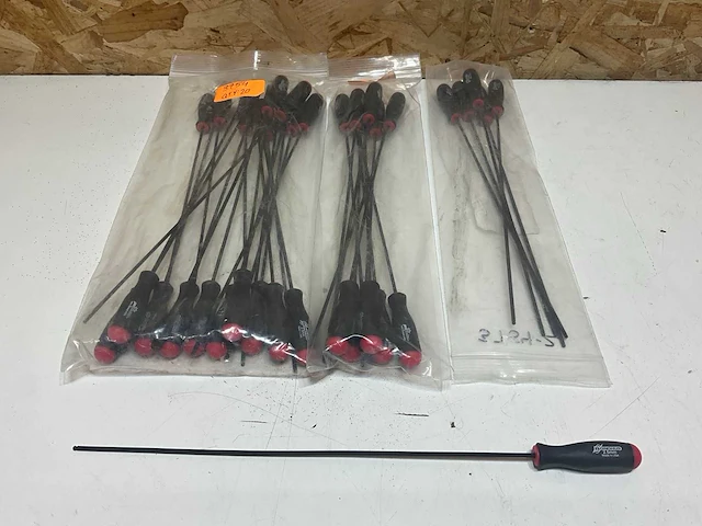 Bondhus lange schroevendraaier 2.5mm (25x) - afbeelding 1 van  5