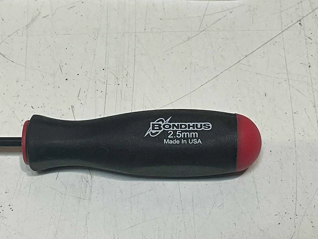 Bondhus lange schroevendraaier 2.5mm (25x) - afbeelding 4 van  5