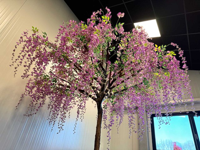 Bonen bloem treurwilg kunstboom - afbeelding 4 van  27