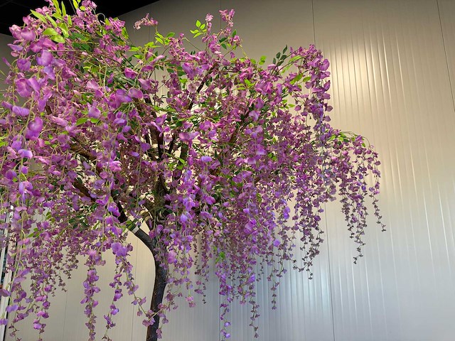 Bonen bloem treurwilg kunstboom - afbeelding 11 van  27