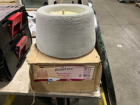 Bonfire lichtgrijs betonkaars (2x) - afbeelding 1 van  2