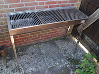 Bonfire rvs horeca houtskool barbecue - afbeelding 2 van  9