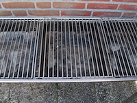 Bonfire rvs horeca houtskool barbecue - afbeelding 4 van  9