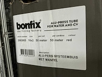 Bonfix 50m alu persbuis met mantel (2x) - afbeelding 3 van  3