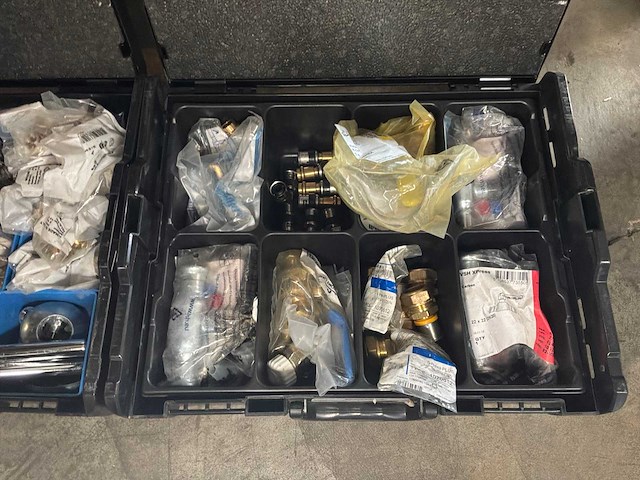 Bonfix assortimentkoffer met koppelingen (2x) - afbeelding 2 van  4