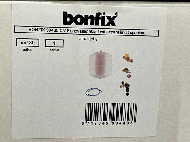 Bonfix expansievat inclusief installatiematerialen - afbeelding 6 van  7