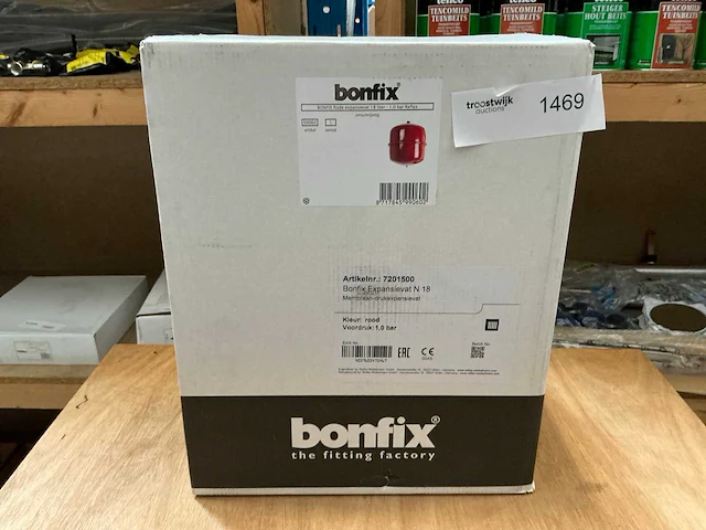 Bonfix reflex 18l. 1 bar expansievat - afbeelding 4 van  4