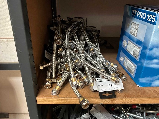 Bonfix rvs flexibele aansluitleiding (50x) - afbeelding 1 van  2