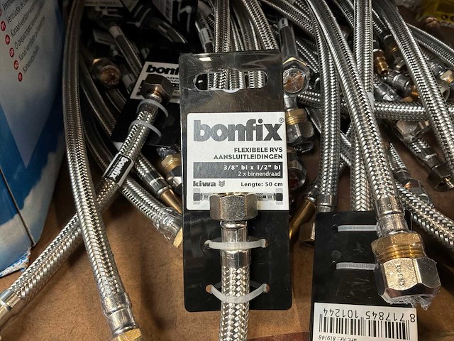 Bonfix rvs flexibele aansluitleiding (50x) - afbeelding 2 van  3