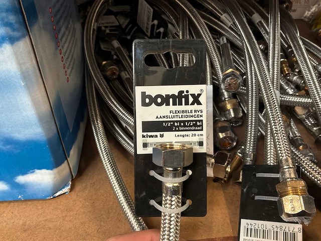 Bonfix rvs flexibele aansluitleiding (50x) - afbeelding 3 van  3