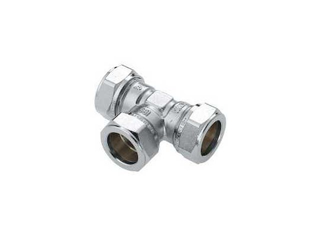 Bonfix t-koppeling knel vertind 12x12x12mm kiwa/gastec (20x) - afbeelding 1 van  1