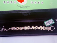 Bonji japanse armband - 925 zilver met germanium - afbeelding 2 van  8