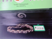 Bonji japanse armband - 925 zilver met germanium - afbeelding 3 van  8