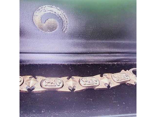 Bonji japanse armband - 925 zilver met germanium - afbeelding 5 van  8