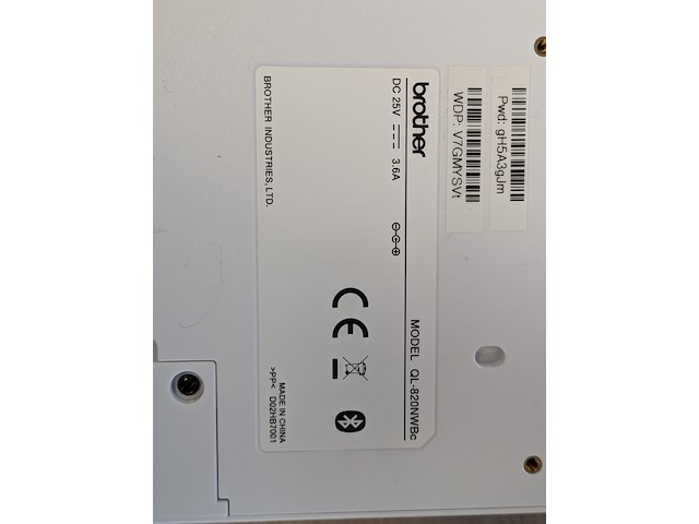 Bonnenprinter brother, gl-820nwbc - afbeelding 6 van  6