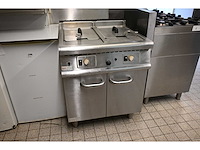 Bonnewits bon-line rvs dubbele friteuse