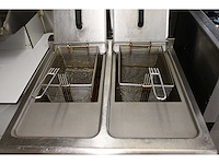 Bonnewits bon-line rvs dubbele friteuse - afbeelding 4 van  4