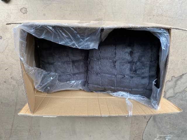 Bont kussen grijs 45x45cm (8x) - afbeelding 1 van  1