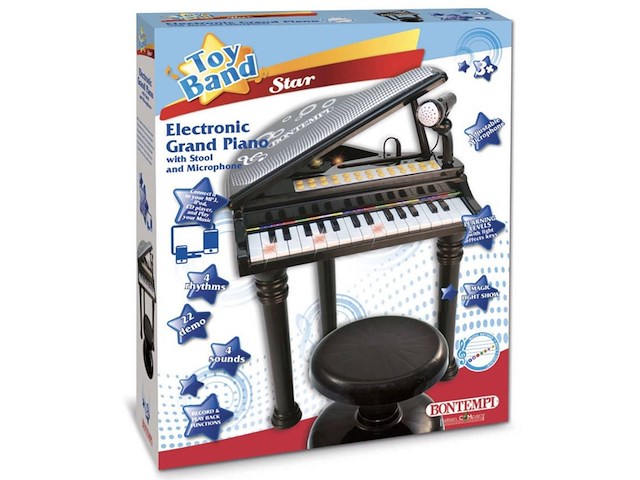 Bontempi spa elektrische piano speelgoedinstrument - afbeelding 2 van  2