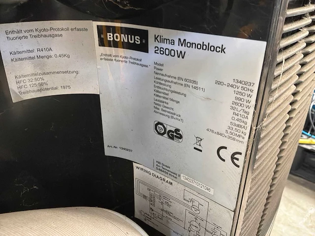 Bonus mobiele airco - afbeelding 5 van  5